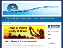 Tablet Screenshot of newriverworship.com